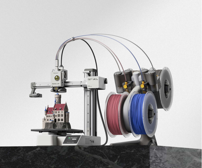 3D-принтер Bambu Lab A1 mini combo 3D Printer